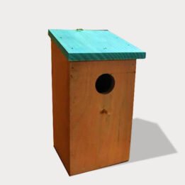 Wooden bird house,nest and cage size 12x 12x 23cm 06-0008 gmtpet.ltd