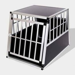 Aluminum Dog cage Large Single Door Dog cage 65a 06-0768 gmtpet.ltd