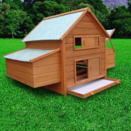 Wooden pet house Double Layer Chicken Cages Large Hen House gmtpet.ltd