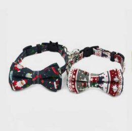 Dog Bow Tie Christmas: New Christmas Pet Collar 06-1301 www.gmtpet.ltd