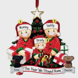 DIY Personalise Family Christmas Tree PVC Decorations Tree gmtpet.ltd