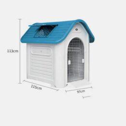 PP Material Portable Pet Dog Nest Cage Foldable Pets House Outdoor Dog House 06-1603 gmtpet.ltd