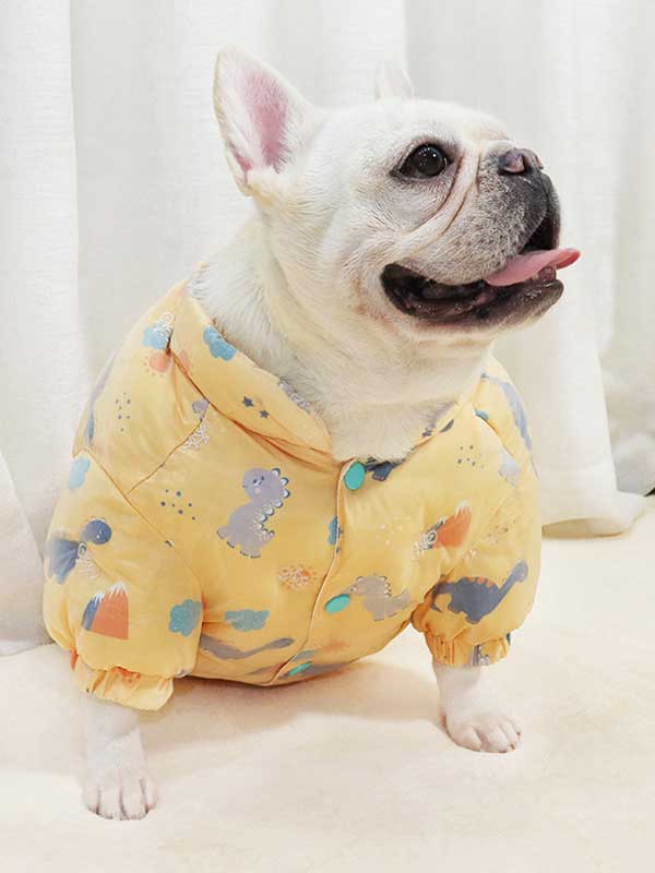 GMTPET French fighting cotton clothes French fighting winter clothes thickened a winter cute tiger fat dog short body bulldog clothes 107-222037 gmtpet.ltd