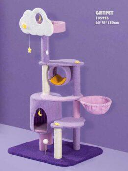 Производство OEM серия мечта фантазия кошка лазалка туманность кошачий домик кошачье дерево рай 105-226 gmtpet.ltd