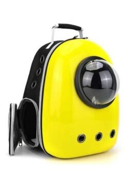 Yellow upgraded side opening cat backpack 103-45013 gmtpet.ltd