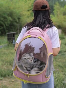 Oxford Transparent Pet Bag Cat bag Backpack 103-45096 gmtpet.ltd
