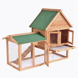 Big Wooden Rabbit House Hutch Cage Sale For Pets 06-0034 gmtpet.ltd