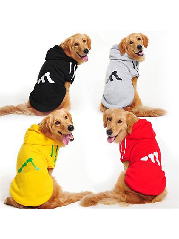Фабрика домашних животных Оптовая дизайнерская хлопковая одежда XS-9XL Дешевая толстовка с капюшоном для собак 06-1361 gmtpet.ltd