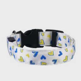 Rechargeable Dog Collar: Nylon Webbing Small Large 06-1204 gmtpet.ltd