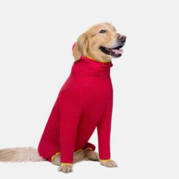 OEM Dog Clothes Large Medium For Dog Clothes Anti-hair Dust-proof Four-legged Garment 06-1009 gmtpet.ltd