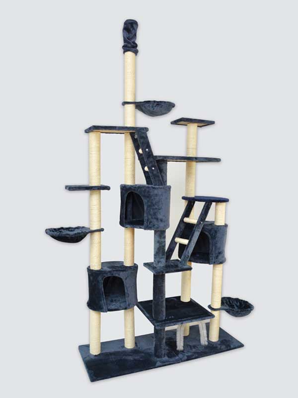 Plataforma de juego para gatos con árbol para gatos grandes de sisal multicapa de lujo gmtpet.ltd