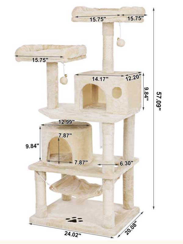 Factory OEM Direct Cat Climbing Frame Cat Tree 105-33007